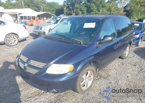 2005 Dodge Grand Caravan Sxt из США, поврежденный, VIN 2D4GP44L05R537778